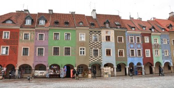 Old market in Poznan, Poland