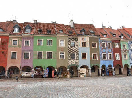 Old market in Poznan, Poland